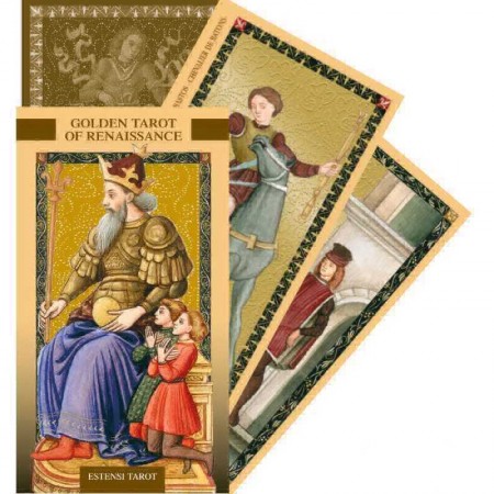 Golden Tarot Of Renaissance Kortos Lo Scarabeo